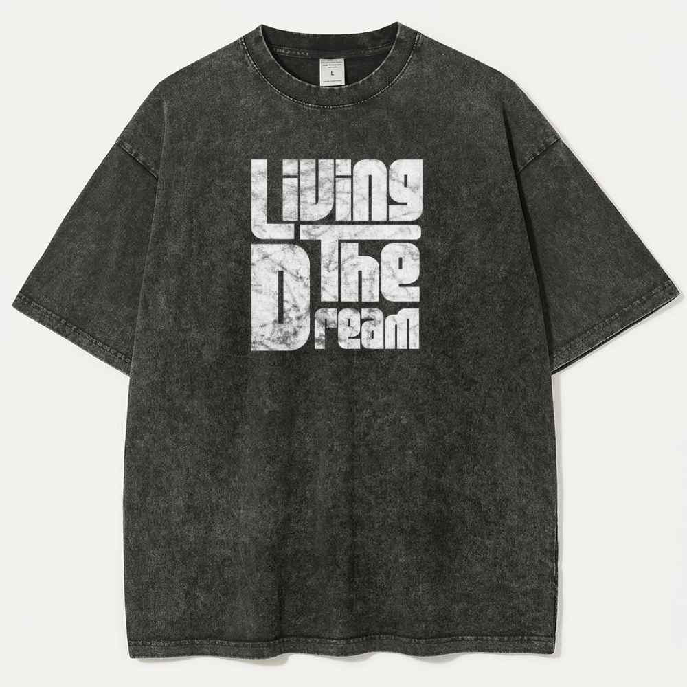 Living The Dream Vintage Organic Cotton Trail Tee-HikeVista
