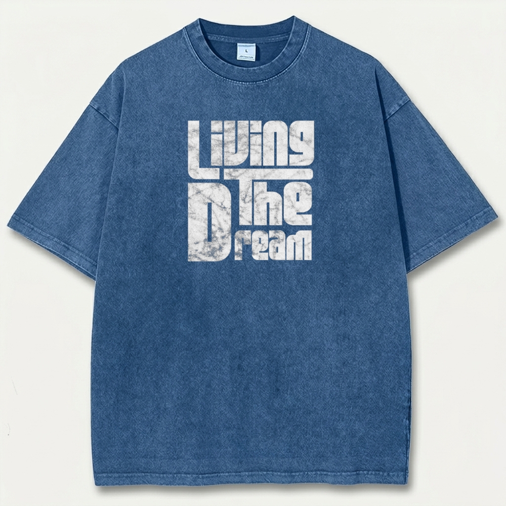 Living The Dream Vintage Organic Cotton Trail Tee-HikeVista