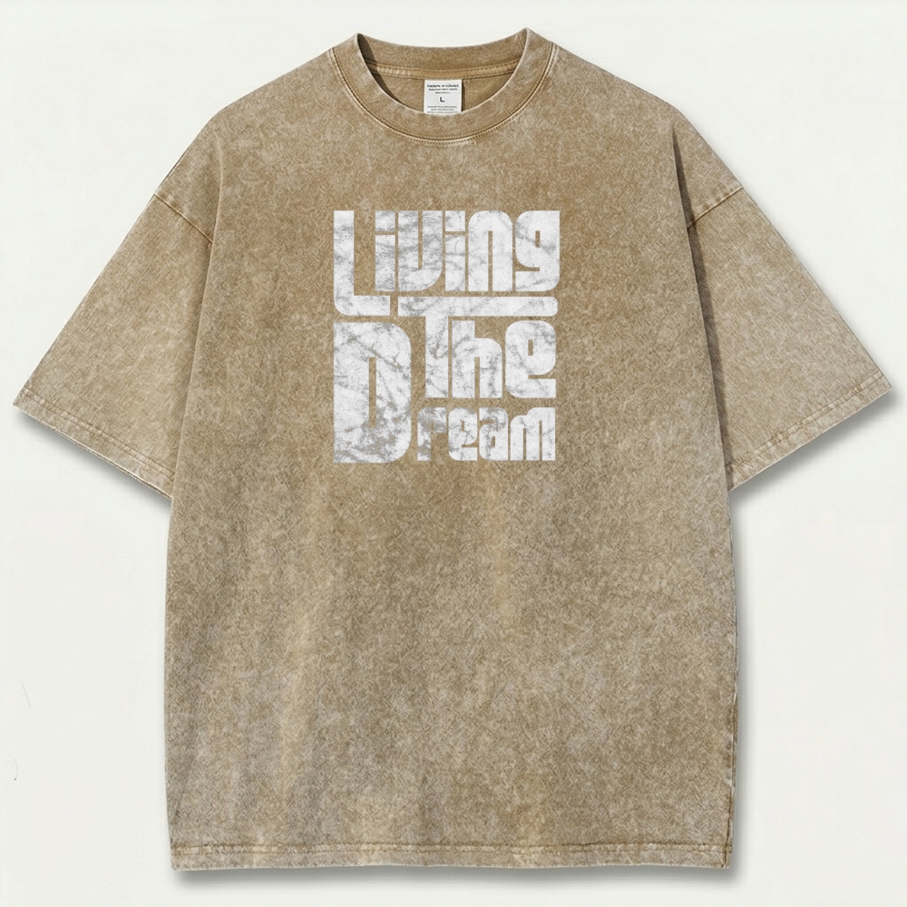 Living The Dream Vintage Organic Cotton Trail Tee-HikeVista