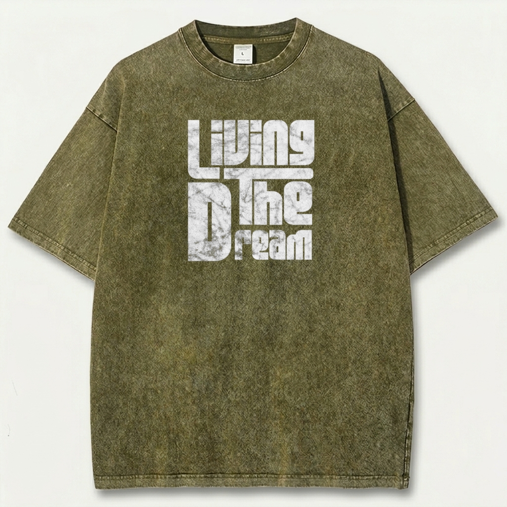 Living The Dream Vintage Organic Cotton Trail Tee-HikeVista