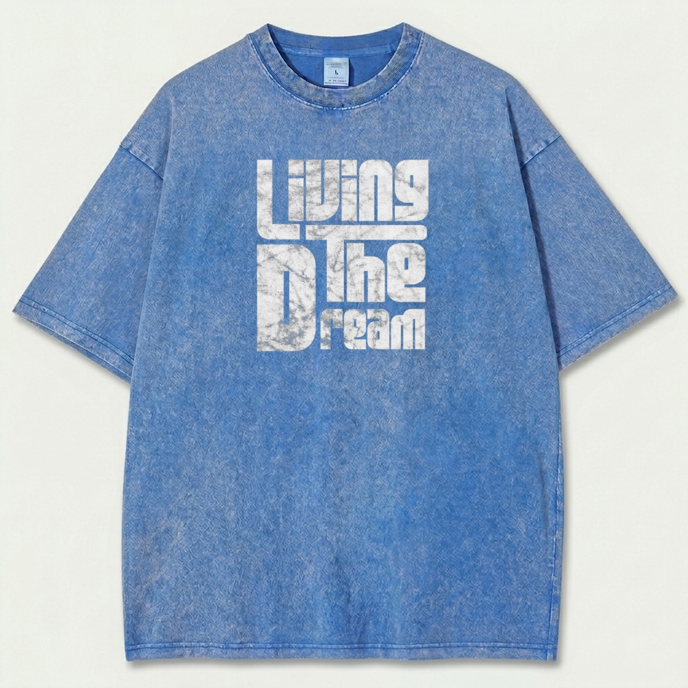 Living The Dream Vintage Organic Cotton Trail Tee-HikeVista