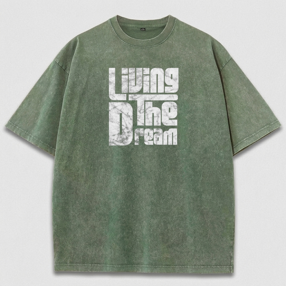 Living The Dream Vintage Organic Cotton Trail Tee-HikeVista