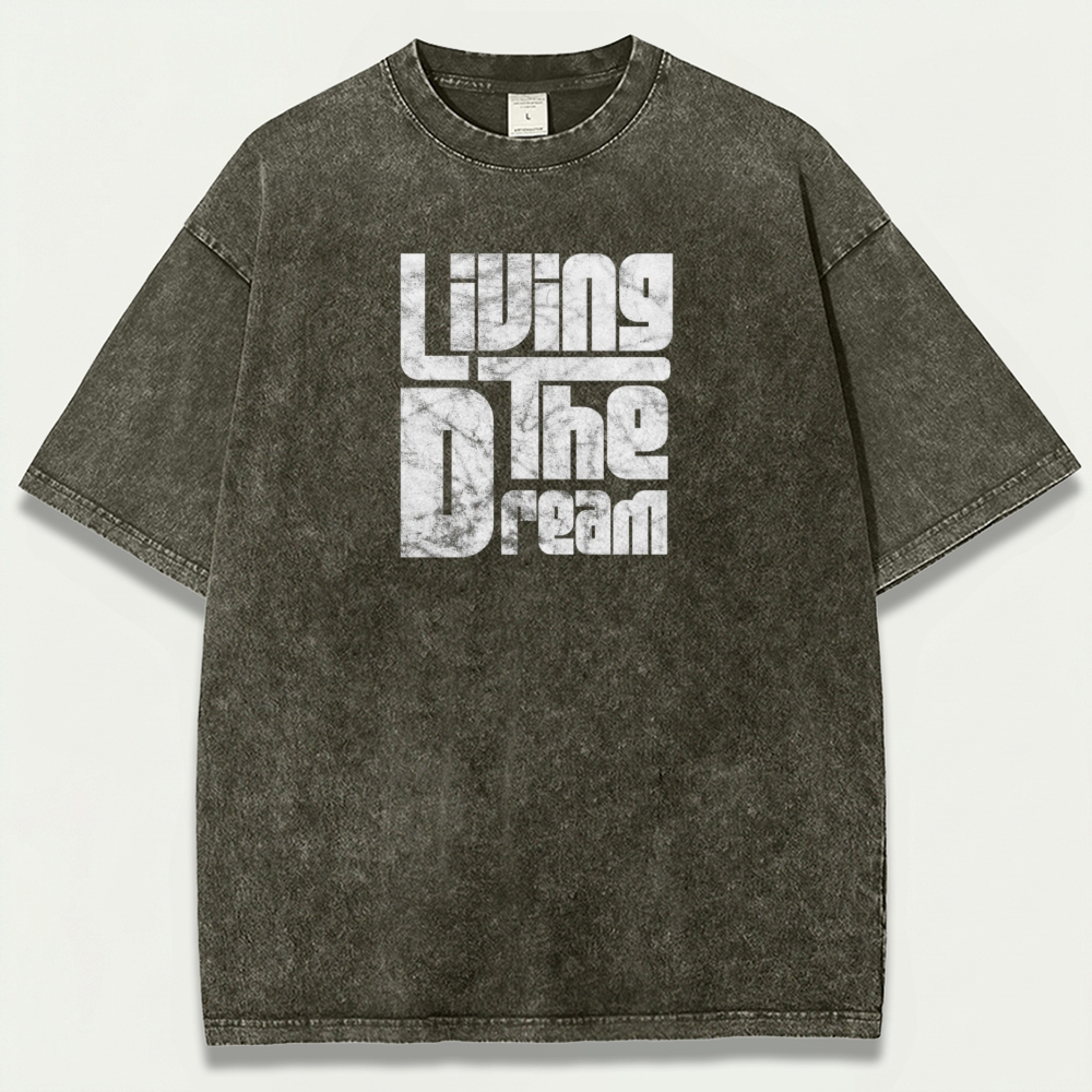 Living The Dream Vintage Organic Cotton Trail Tee-HikeVista