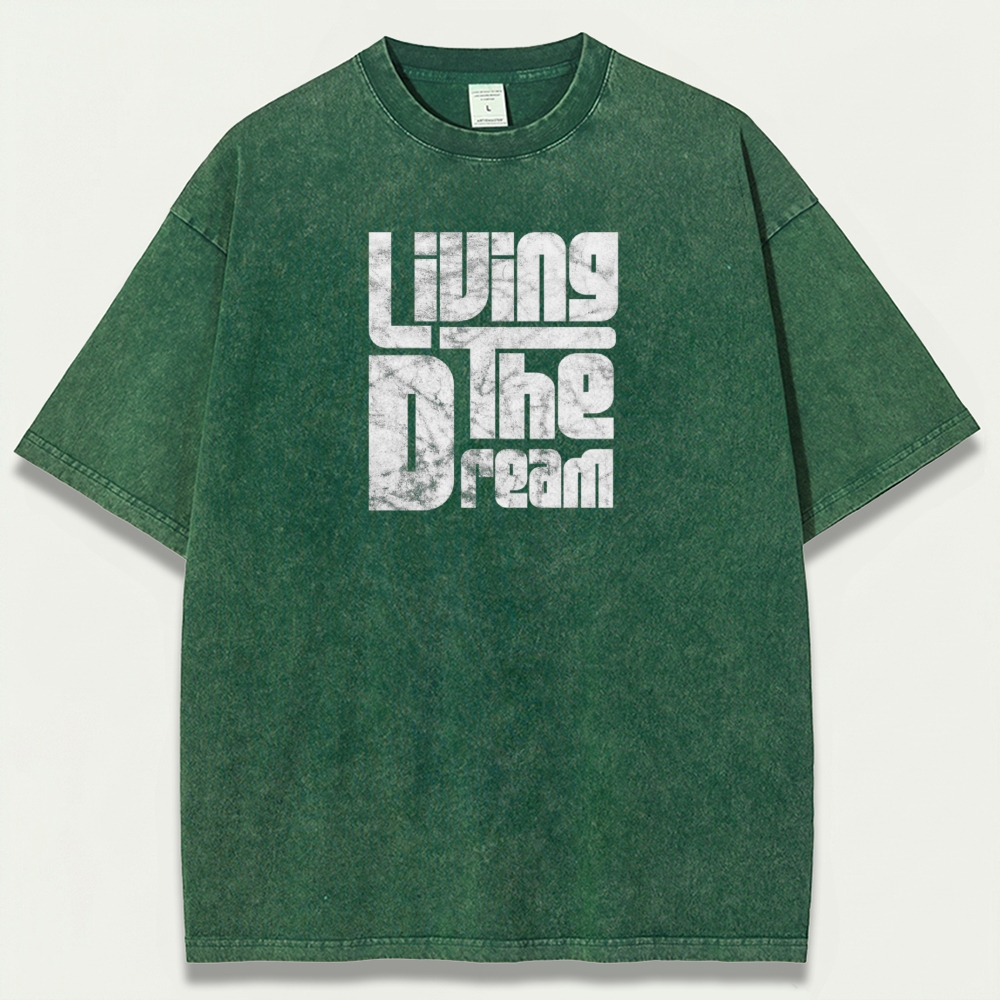 Living The Dream Vintage Organic Cotton Trail Tee-HikeVista