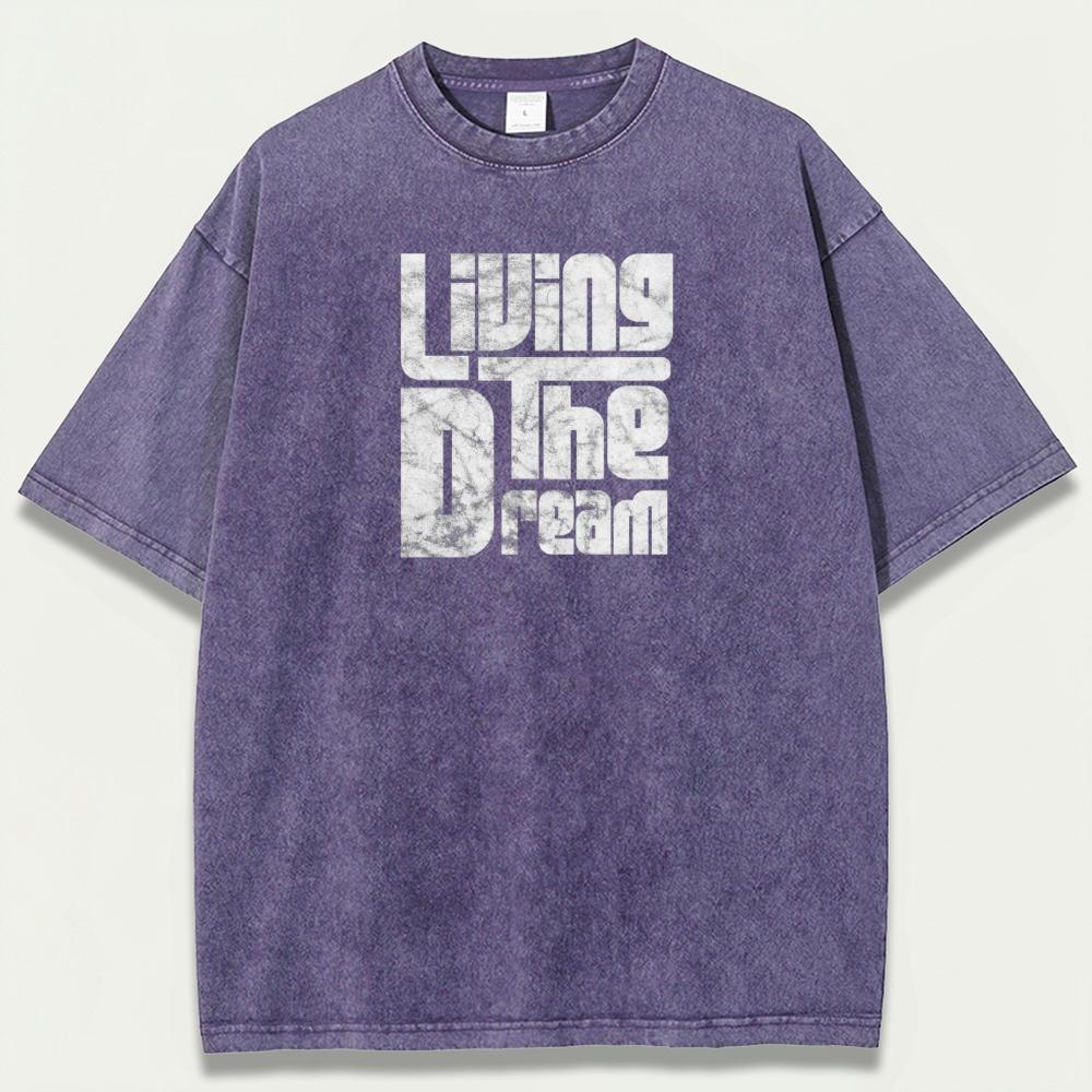 Living The Dream Vintage Organic Cotton Trail Tee-HikeVista