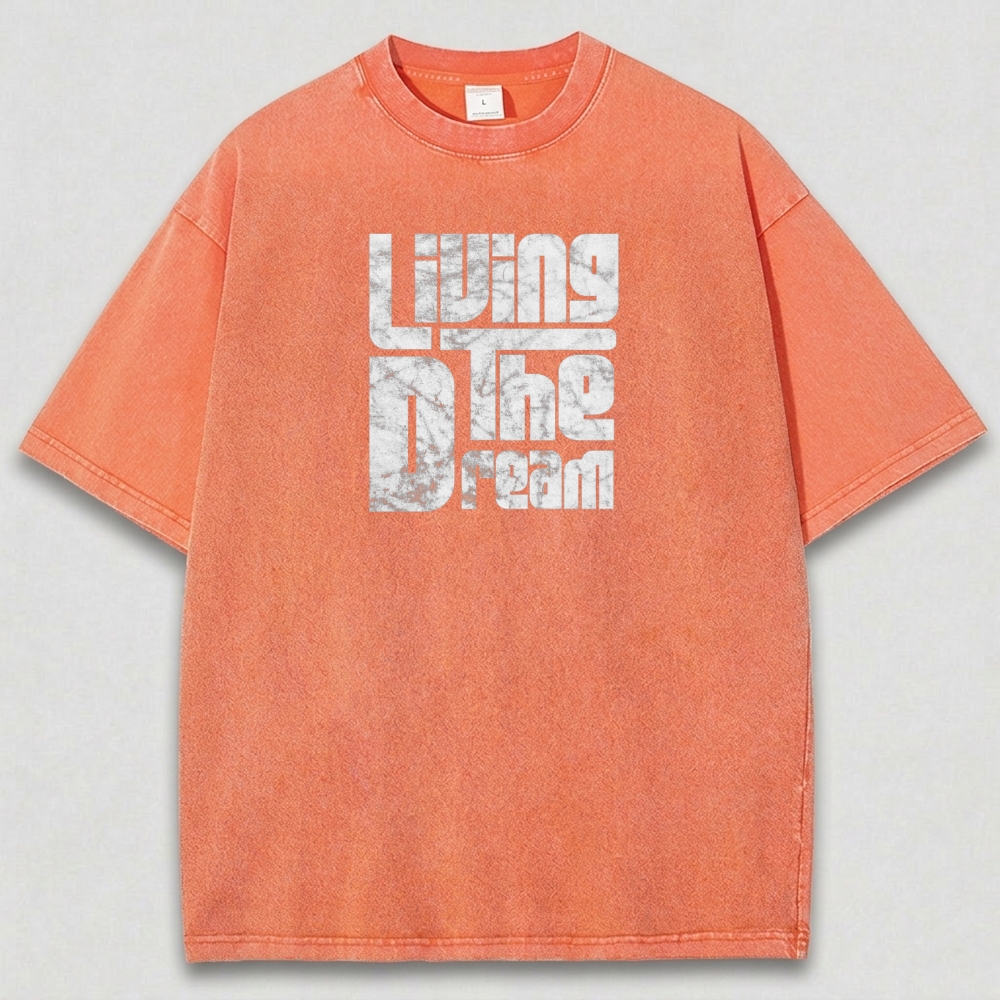 Living The Dream Vintage Organic Cotton Trail Tee-HikeVista