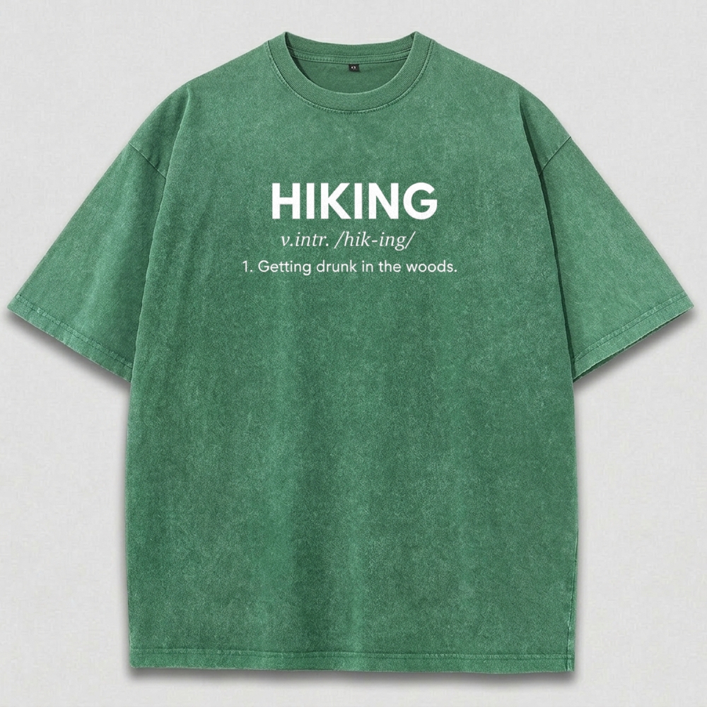 Hiking Vintage Organic Cotton Tee-HikeVista