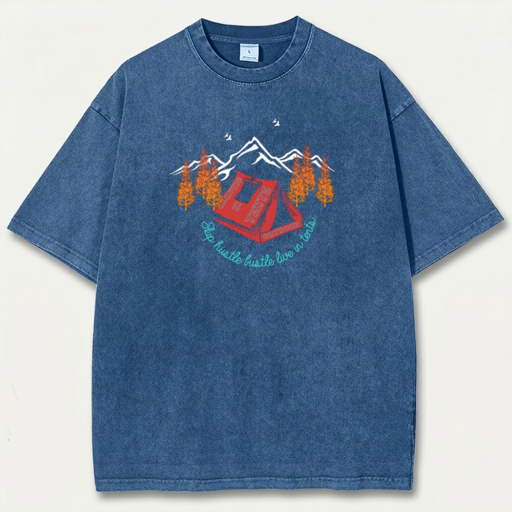 Hiking Vintage Organic Cotton Tee-HikeVista