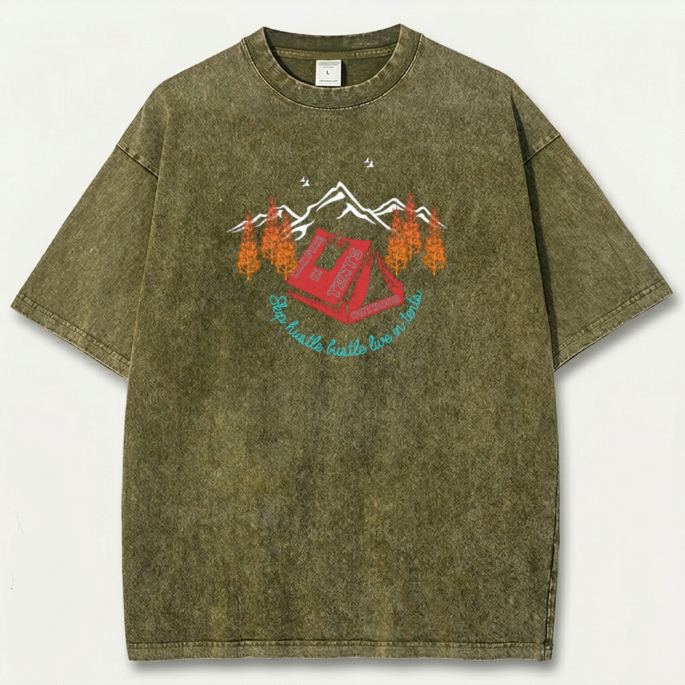Hiking Vintage Organic Cotton Tee-HikeVista