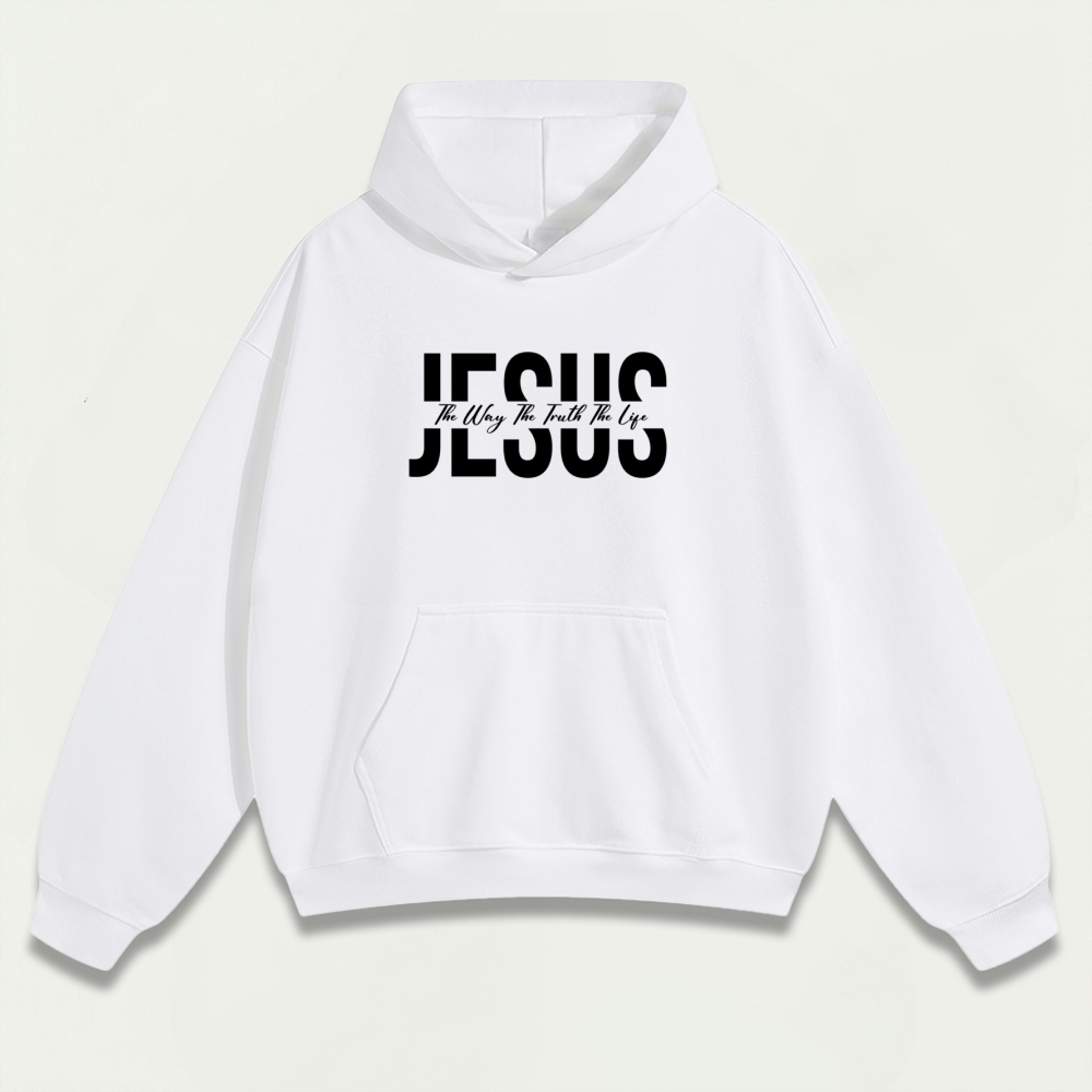 Jesus Heavyweight Faith Hoodie-HikeVista