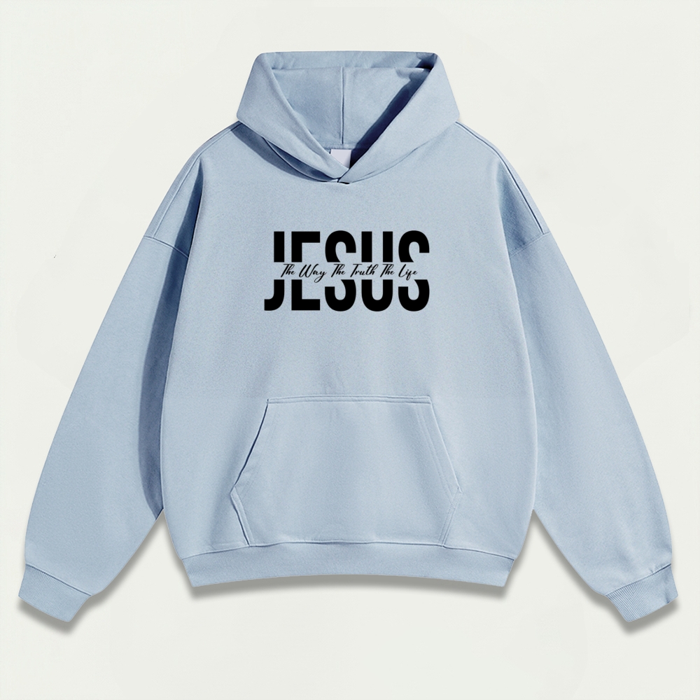 Jesus Heavyweight Faith Hoodie-HikeVista