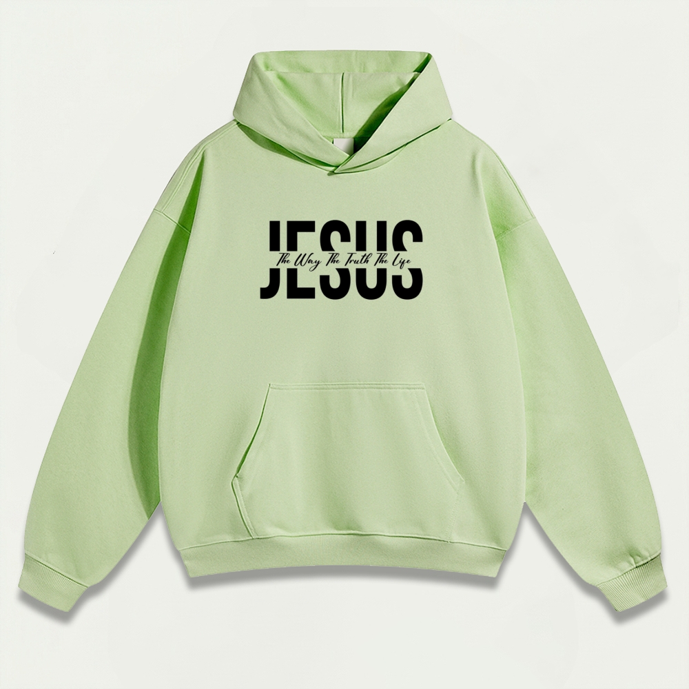 Jesus Heavyweight Faith Hoodie-HikeVista