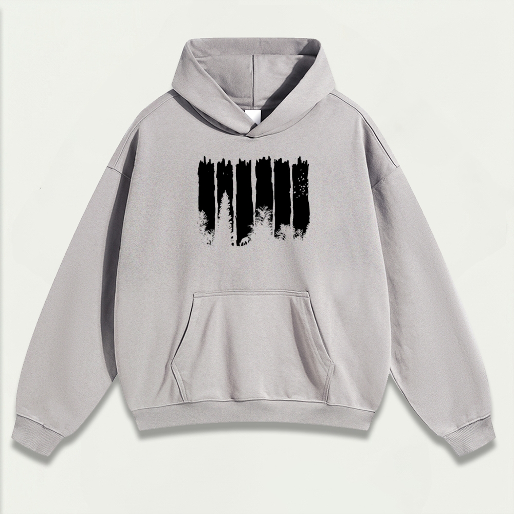 Forest Heavyweight Hiking Hoodie-HikeVista