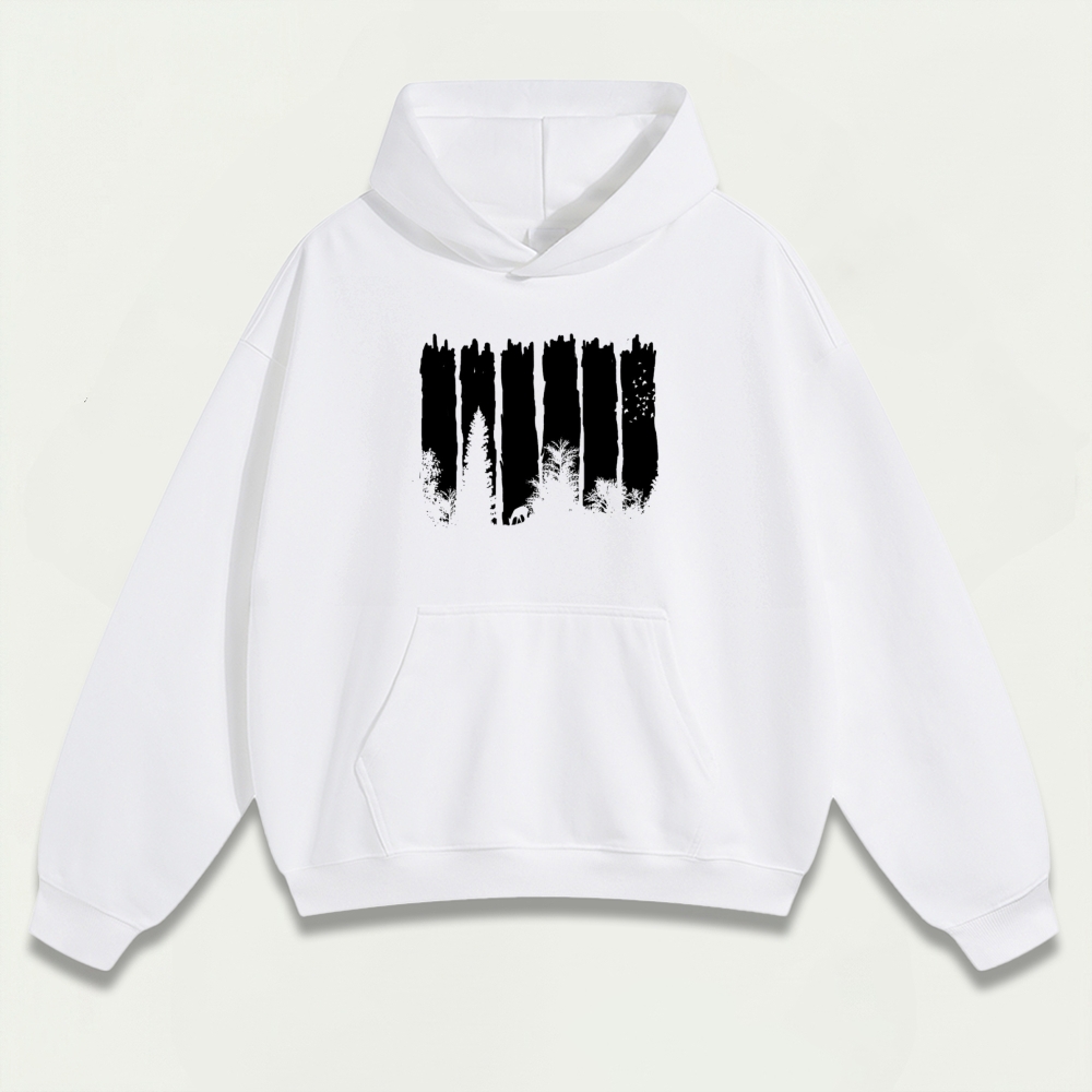 Forest Heavyweight Hiking Hoodie-HikeVista