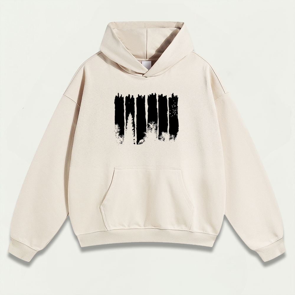 Forest Heavyweight Hiking Hoodie-HikeVista