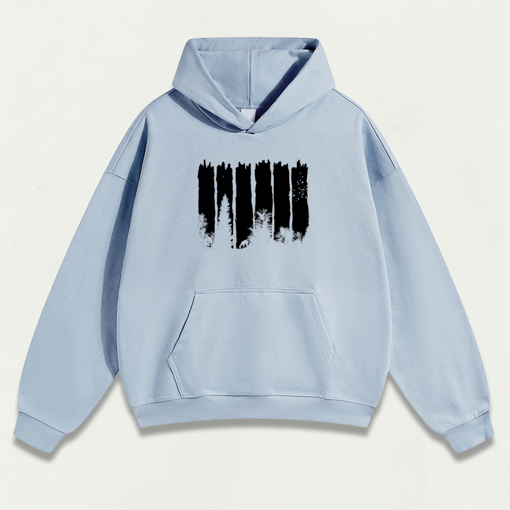 Forest Heavyweight Hiking Hoodie-HikeVista