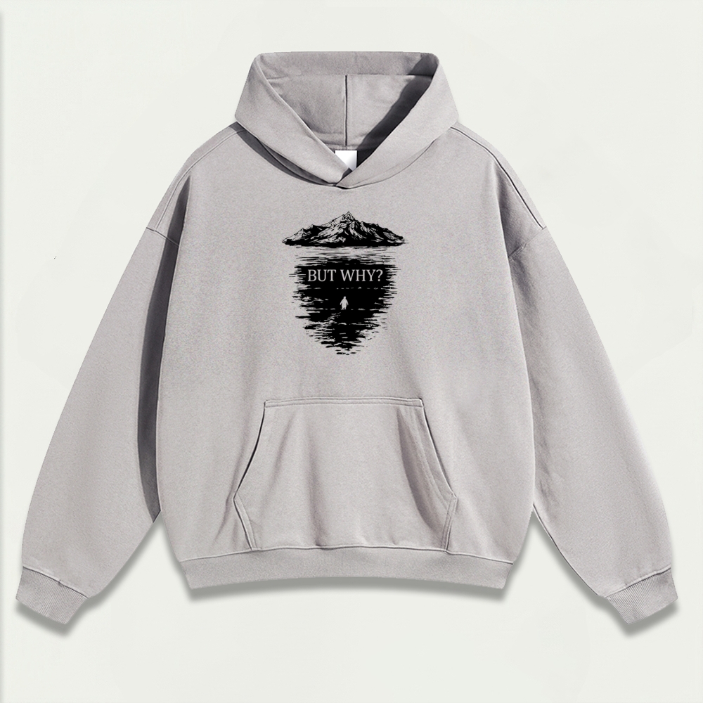 But Why Heavyweight Hiking Hoodie-HikeVista