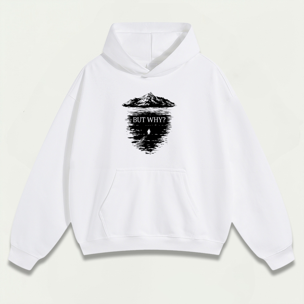But Why Heavyweight Hiking Hoodie-HikeVista