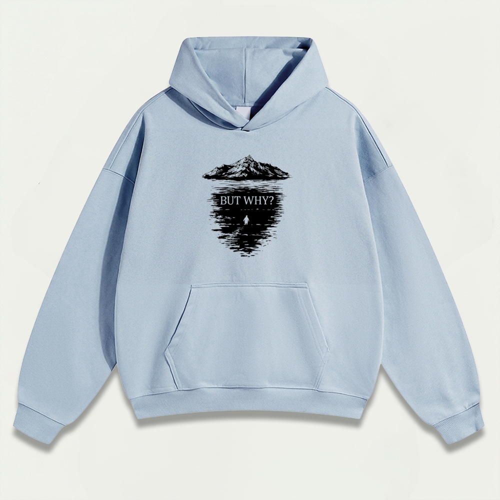 But Why Heavyweight Hiking Hoodie-HikeVista