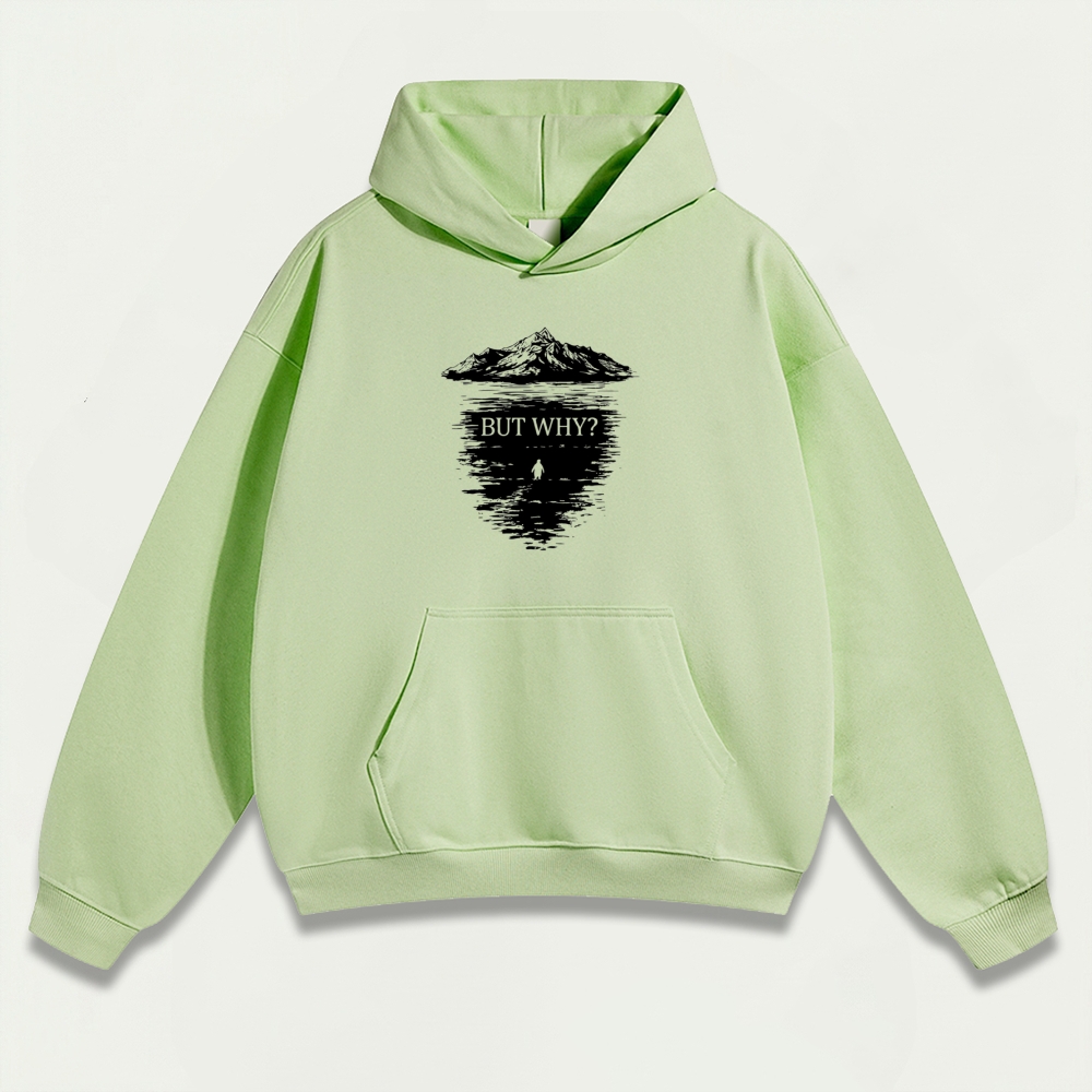 But Why Heavyweight Hiking Hoodie-HikeVista