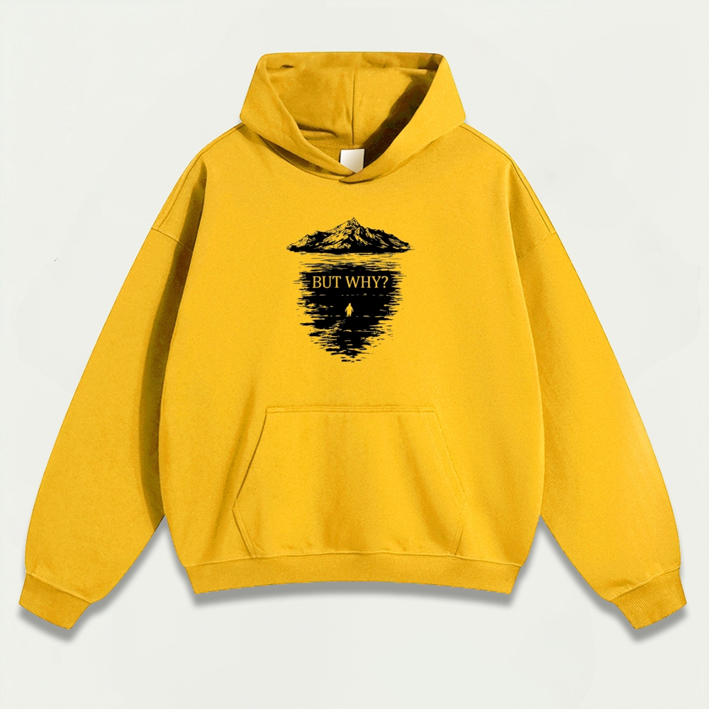 But Why Heavyweight Hiking Hoodie-HikeVista