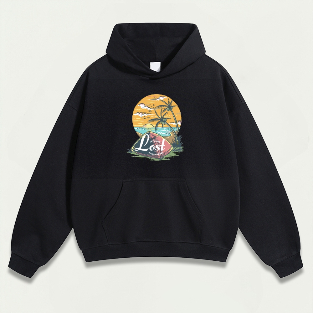 Sunset Beach Heavyweight Trail Hoodie-HikeVista