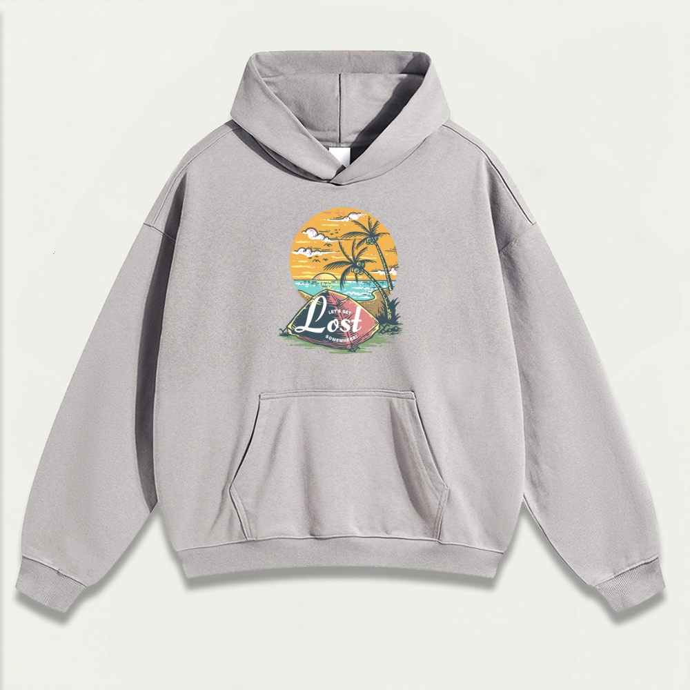 Sunset Beach Heavyweight Trail Hoodie-HikeVista