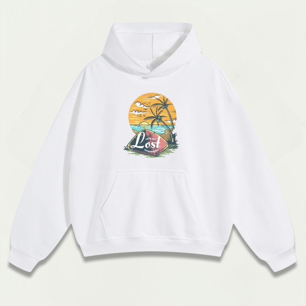 Sunset Beach Heavyweight Trail Hoodie-HikeVista