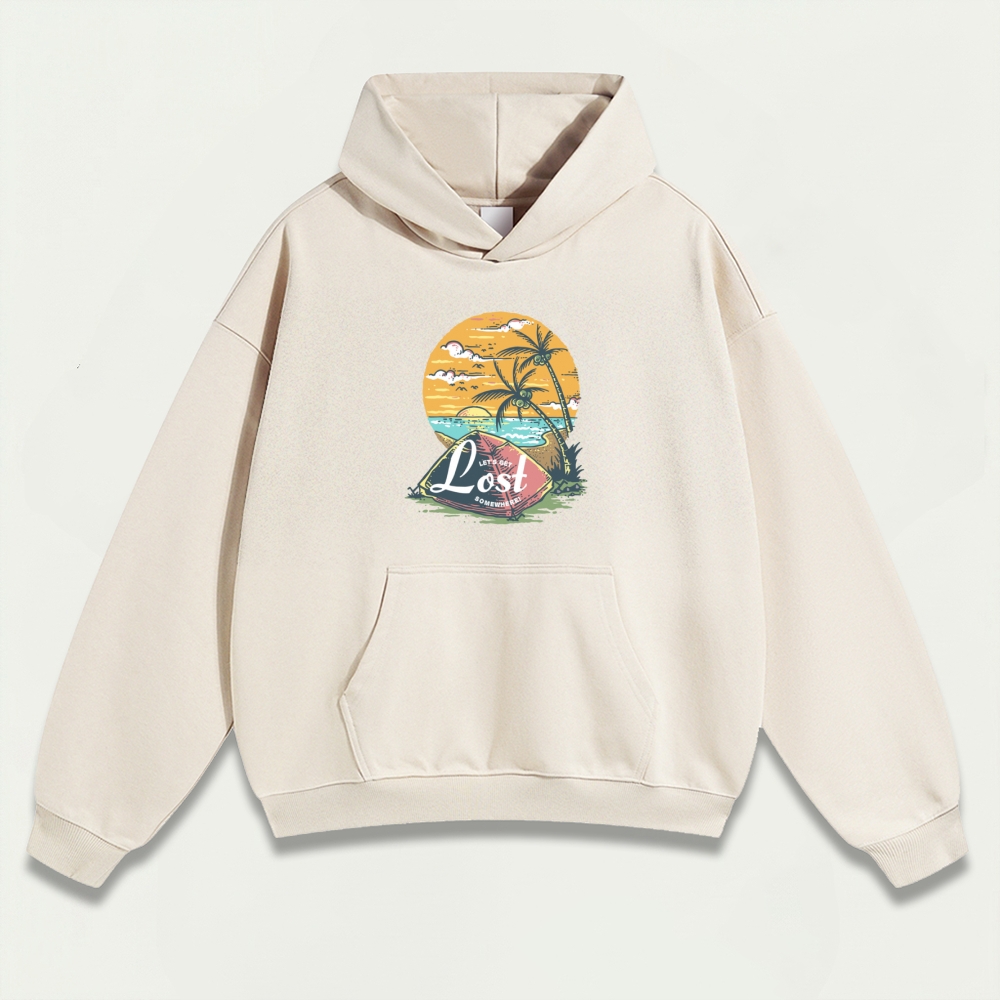 Sunset Beach Heavyweight Trail Hoodie-HikeVista