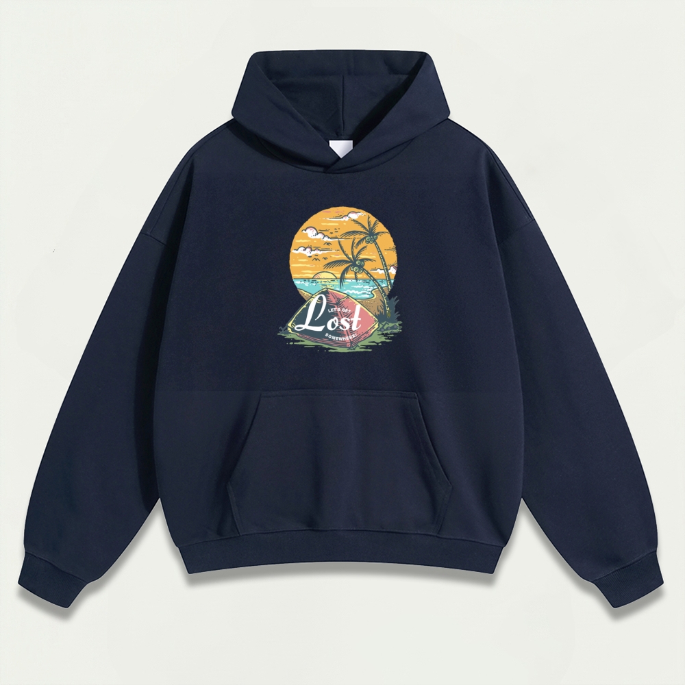 Sunset Beach Heavyweight Trail Hoodie-HikeVista