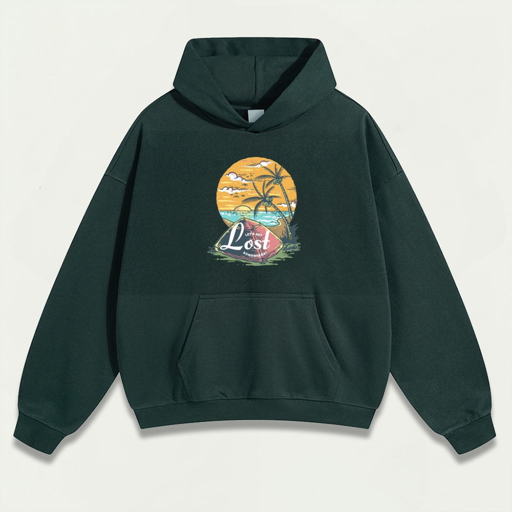 Sunset Beach Heavyweight Trail Hoodie-HikeVista
