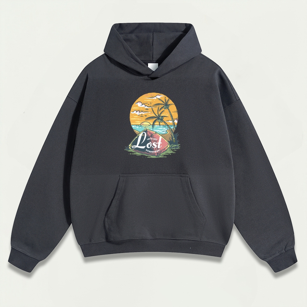 Sunset Beach Heavyweight Trail Hoodie-HikeVista
