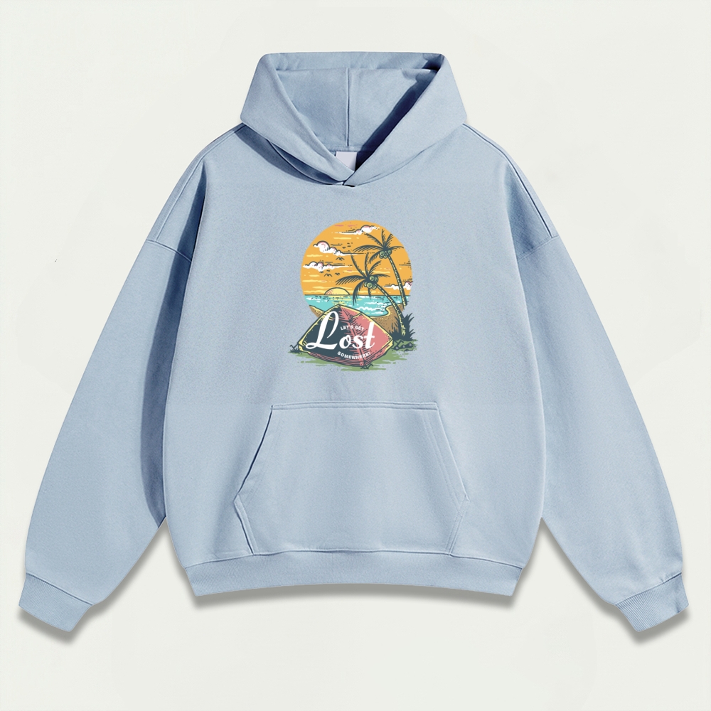 Sunset Beach Heavyweight Trail Hoodie-HikeVista