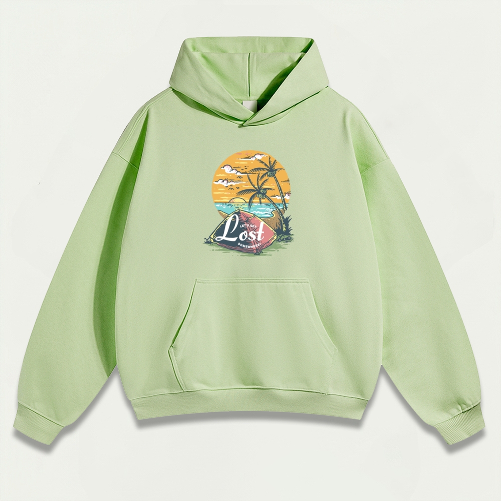 Sunset Beach Heavyweight Trail Hoodie-HikeVista
