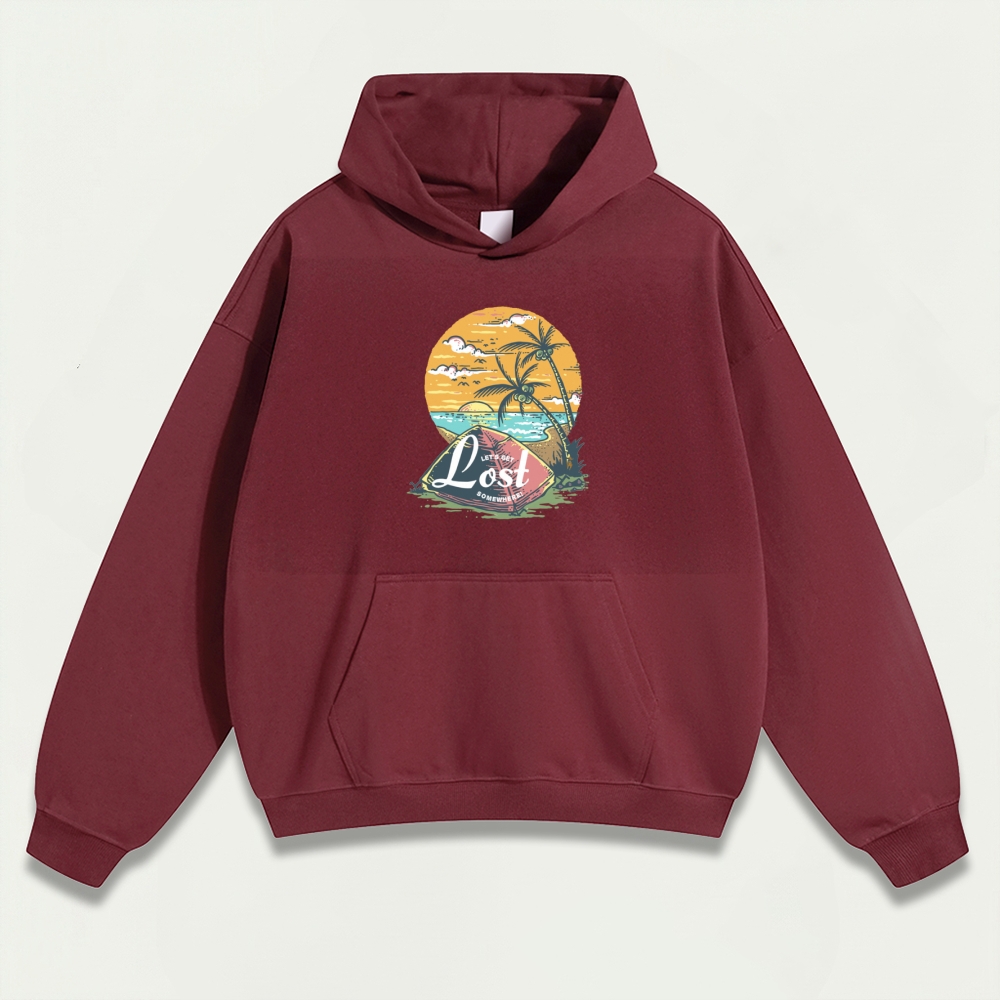 Sunset Beach Heavyweight Trail Hoodie-HikeVista