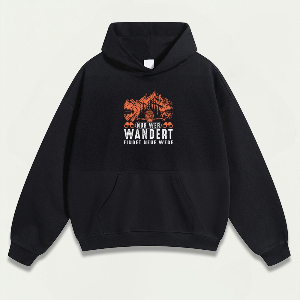 Forest Heavyweight Hiking Hoodie-HikeVista