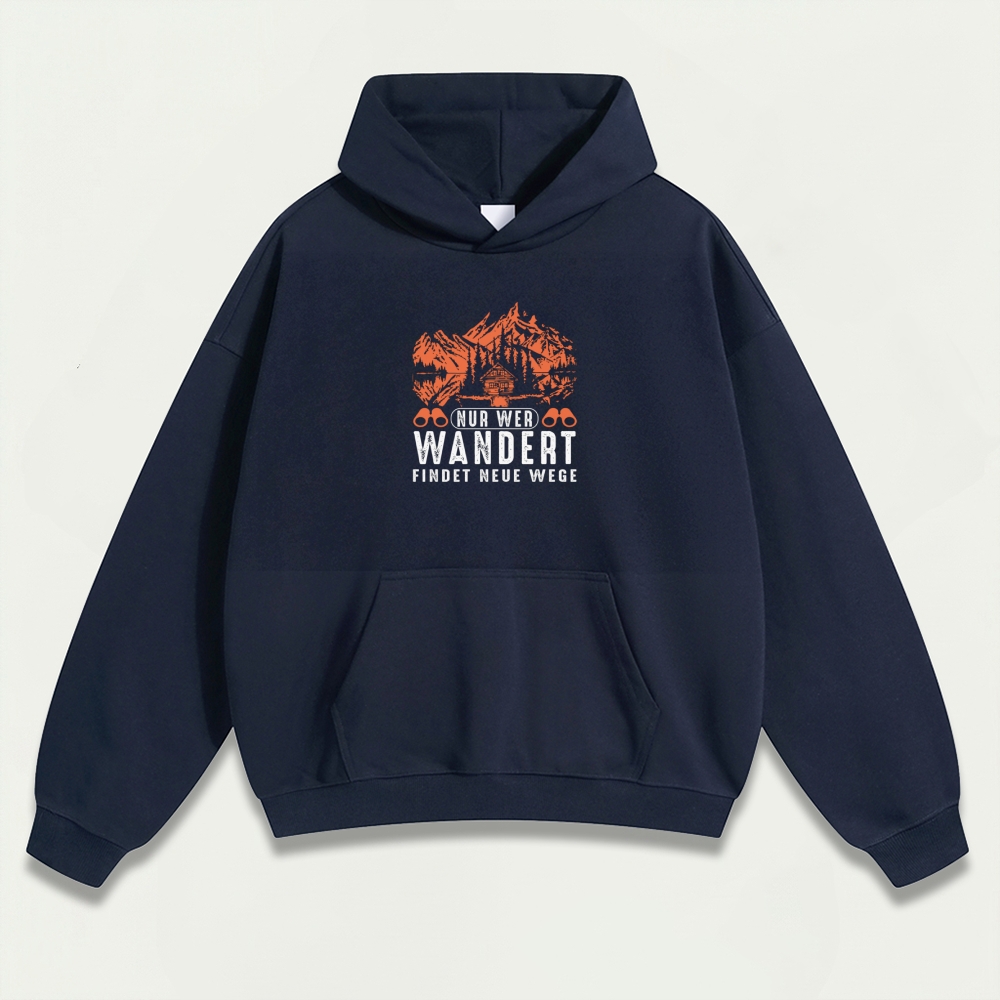 Forest Heavyweight Hiking Hoodie-HikeVista