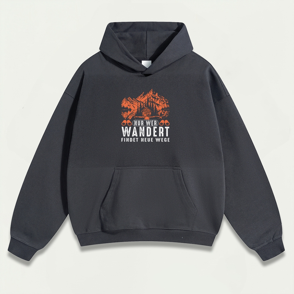 Forest Heavyweight Hiking Hoodie-HikeVista