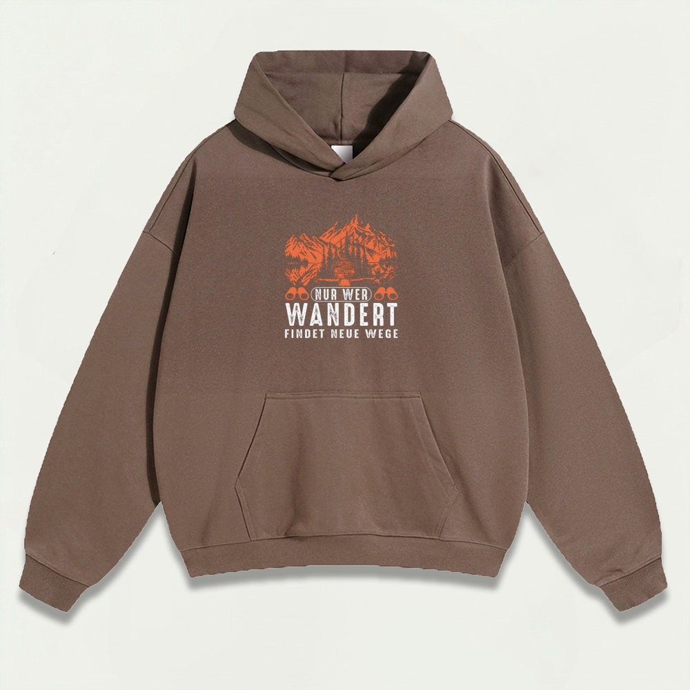 Forest Heavyweight Hiking Hoodie-HikeVista