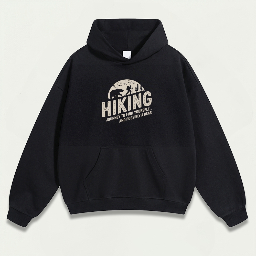 Hiking Forest Heavyweight Hoodie-HikeVista