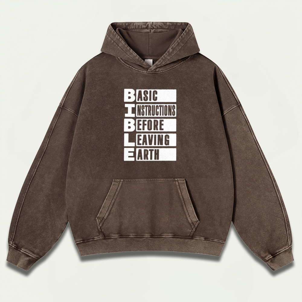 Bible Vintage Premium Heavyweight Faith Hoodie-HikeVista