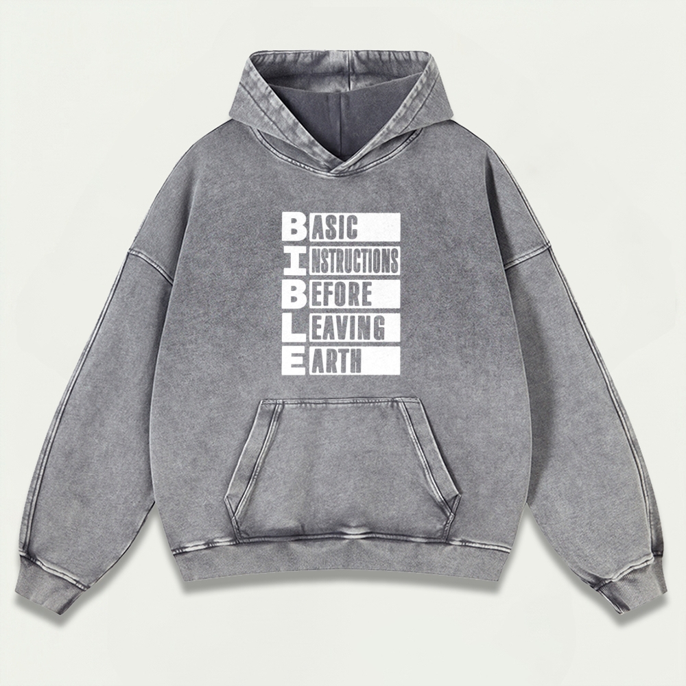 Bible Vintage Premium Heavyweight Faith Hoodie-HikeVista