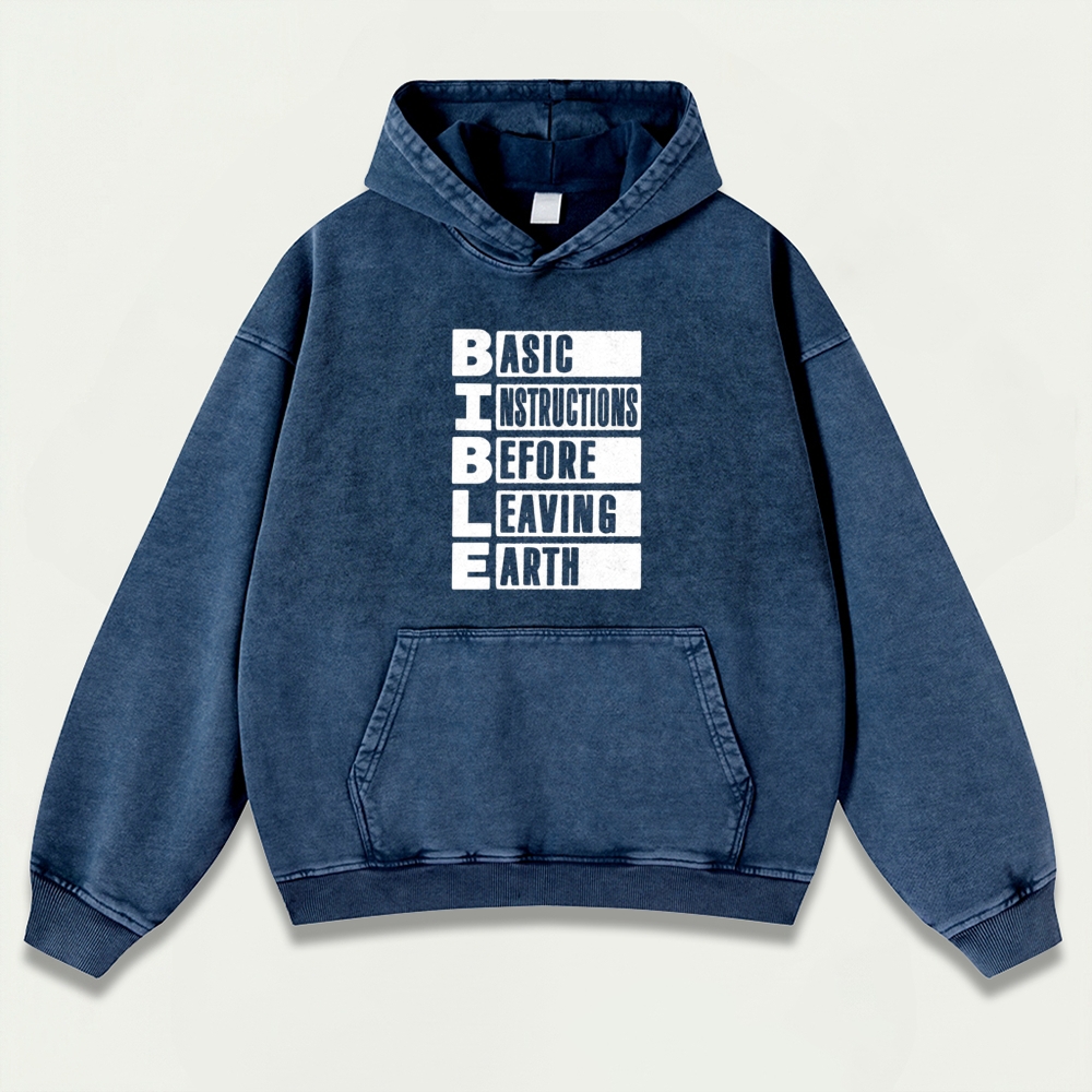 Bible Vintage Premium Heavyweight Faith Hoodie-HikeVista