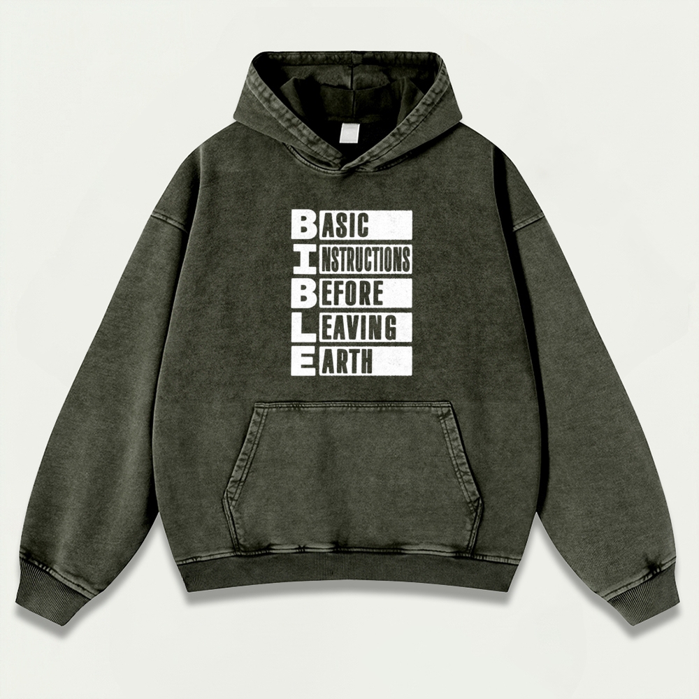 Bible Vintage Premium Heavyweight Faith Hoodie-HikeVista