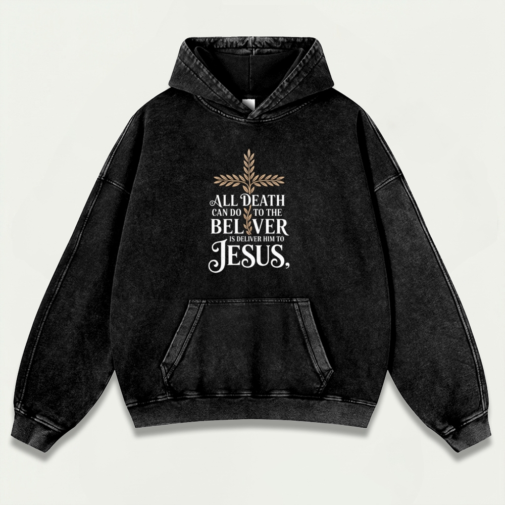 Faith Vintage Premium Heavyweight Hiking Hoodie-HikeVista