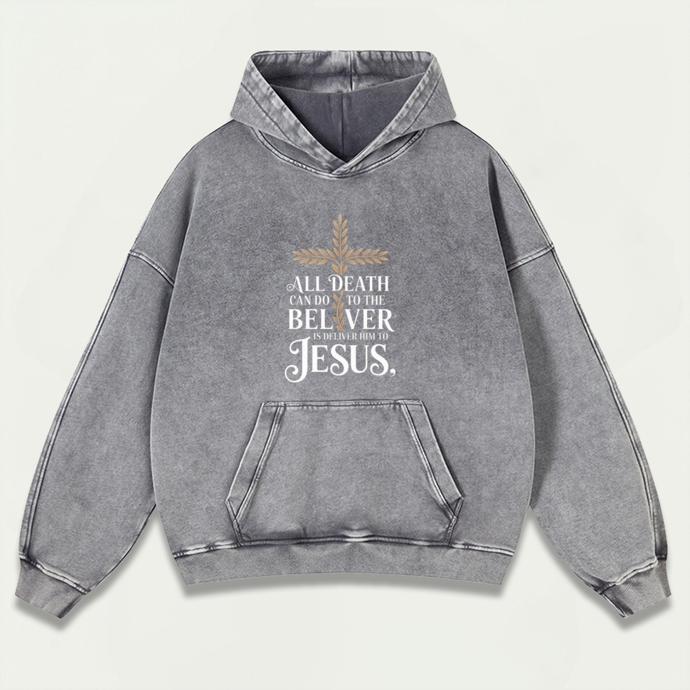 Faith Vintage Premium Heavyweight Hiking Hoodie-HikeVista