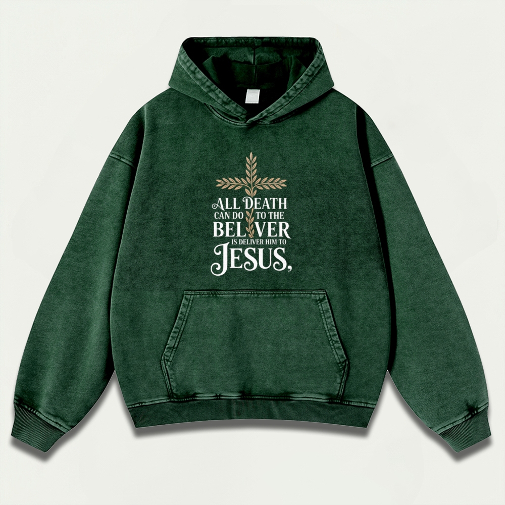 Faith Vintage Premium Heavyweight Hiking Hoodie-HikeVista