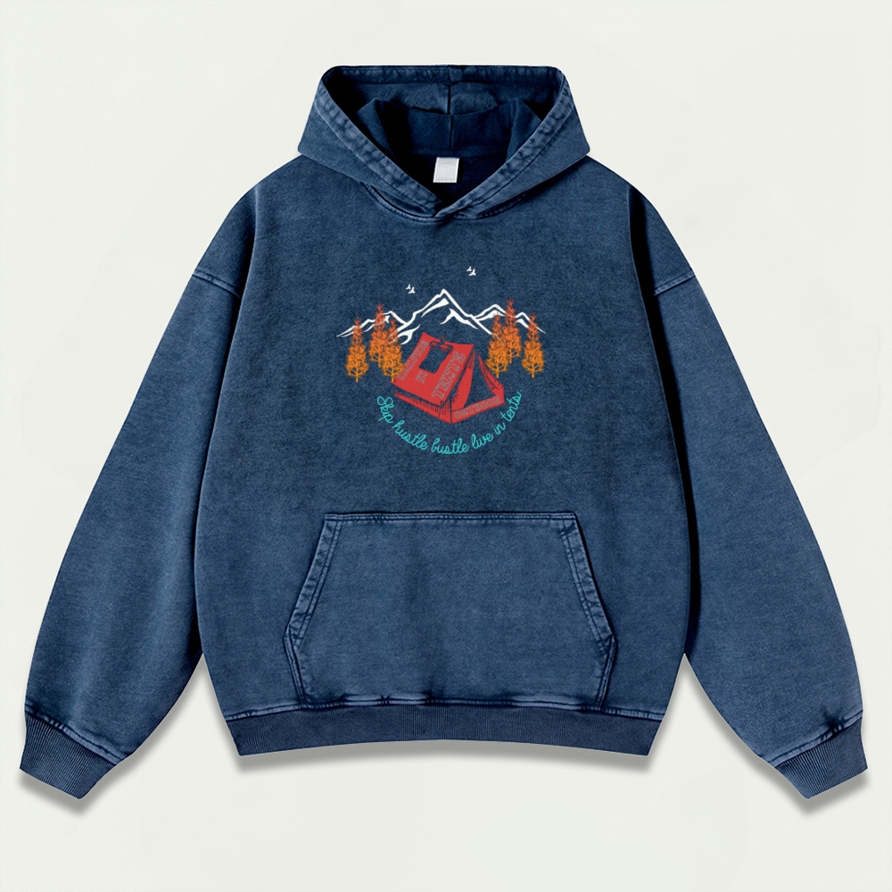 Hiking Vintage Premium Heavyweight Hoodie-HikeVista