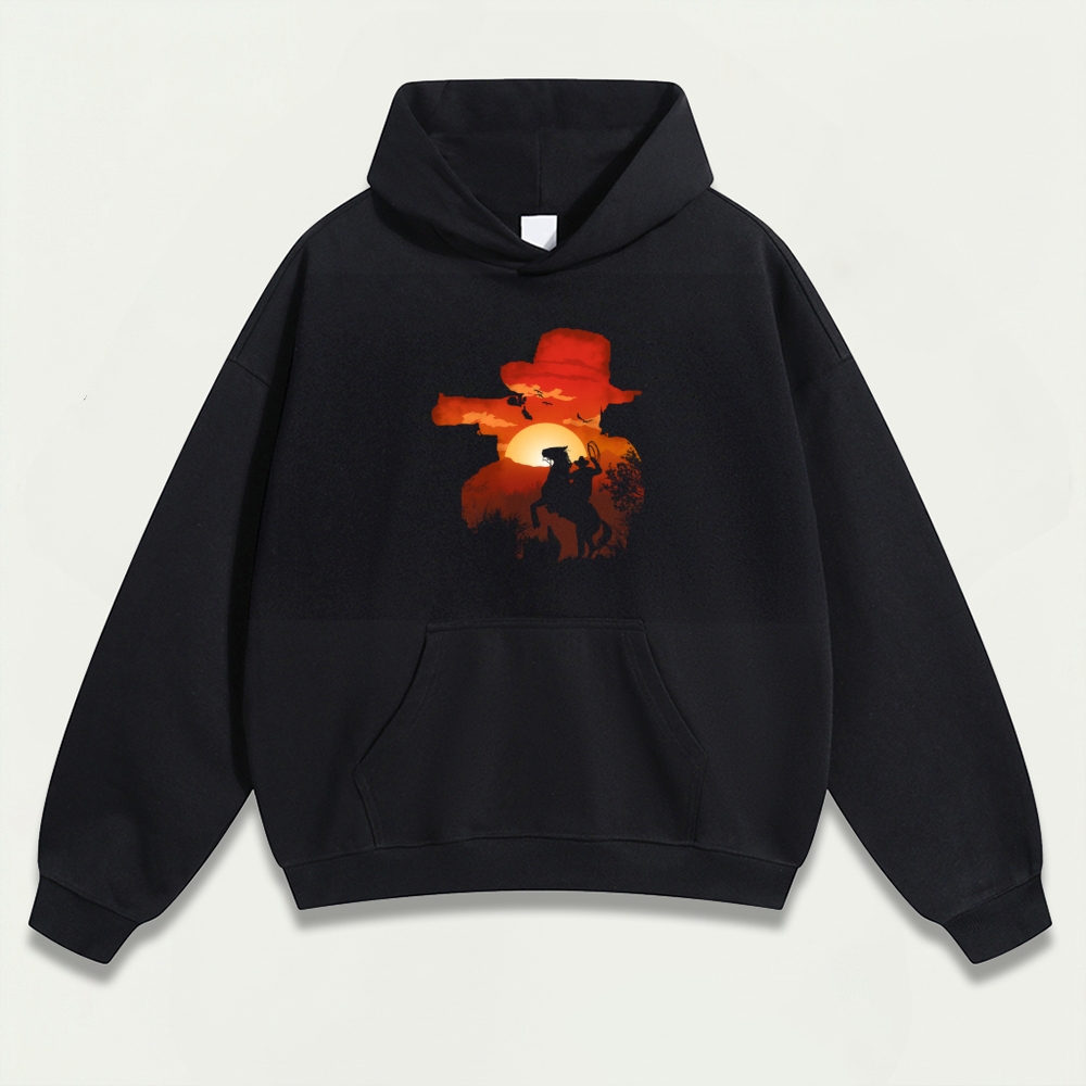 Western Ride Heavyweight Hiking Hoodie-HikeVista