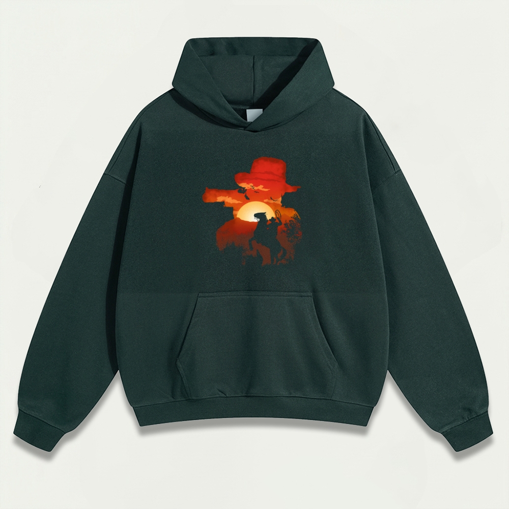 Western Ride Heavyweight Hiking Hoodie-HikeVista